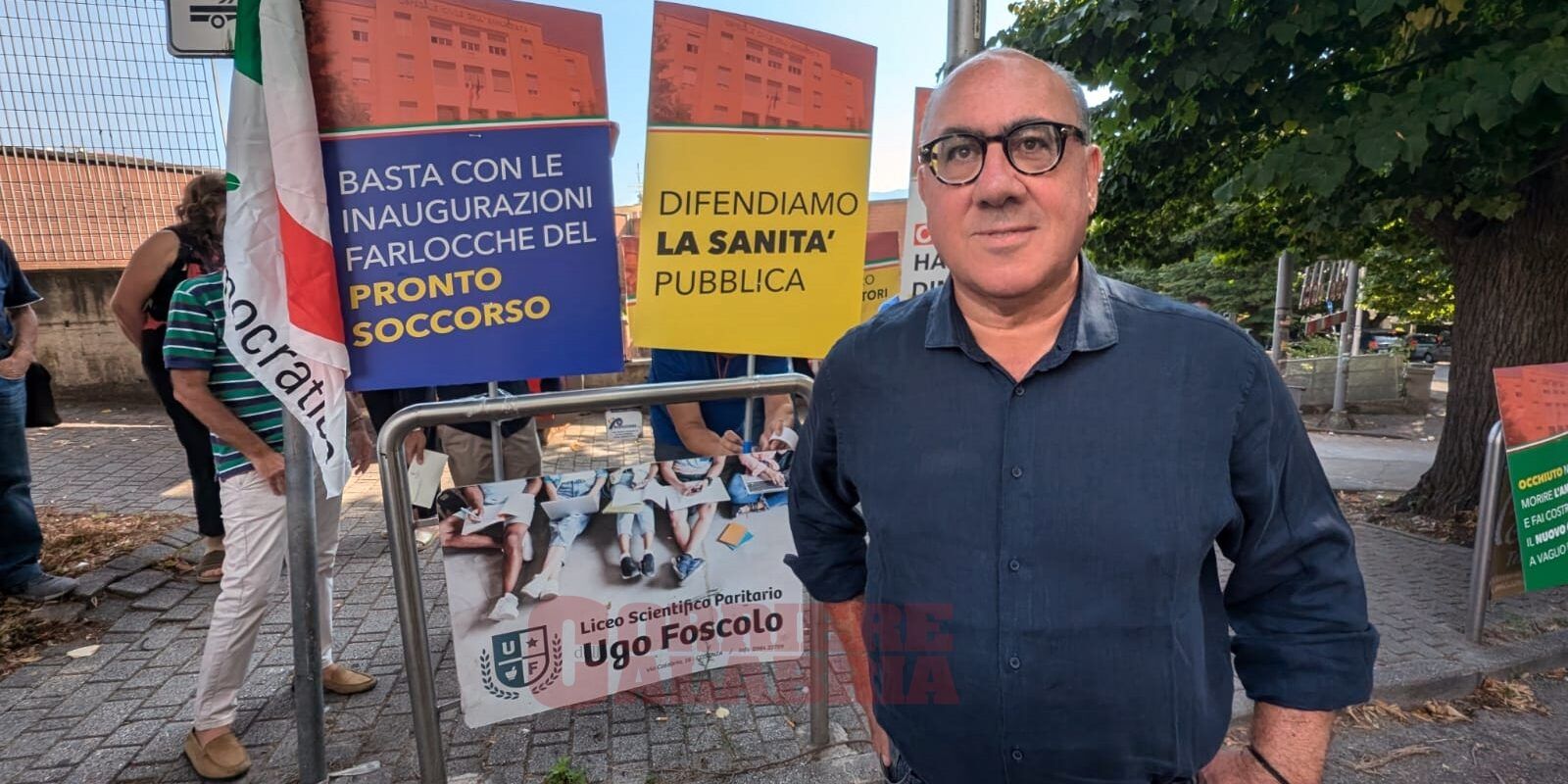 Guccione: «De Salazar è il becchino dell’Annunziata»