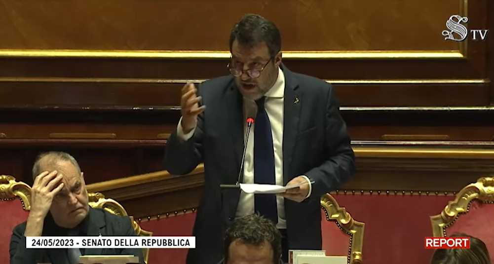 Salvini al Question time: «Opere ferroviarie vanno avanti, domani sarò a Reggio Calabria»