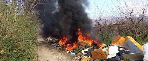 Combustione illecita di rifiuti, 4 arresti