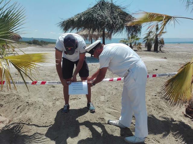Curinga, sequestrato lido abusivo
