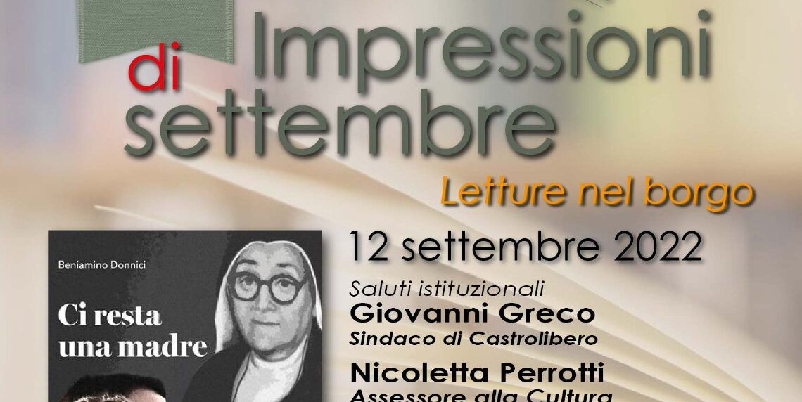 “Ci resta una madre”, a Castrolibero lunedì si presenta il libro di Donnici