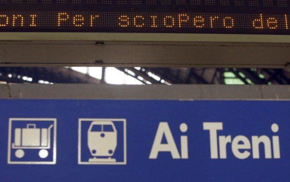 Venerdì sciopero del personale di Trenitalia