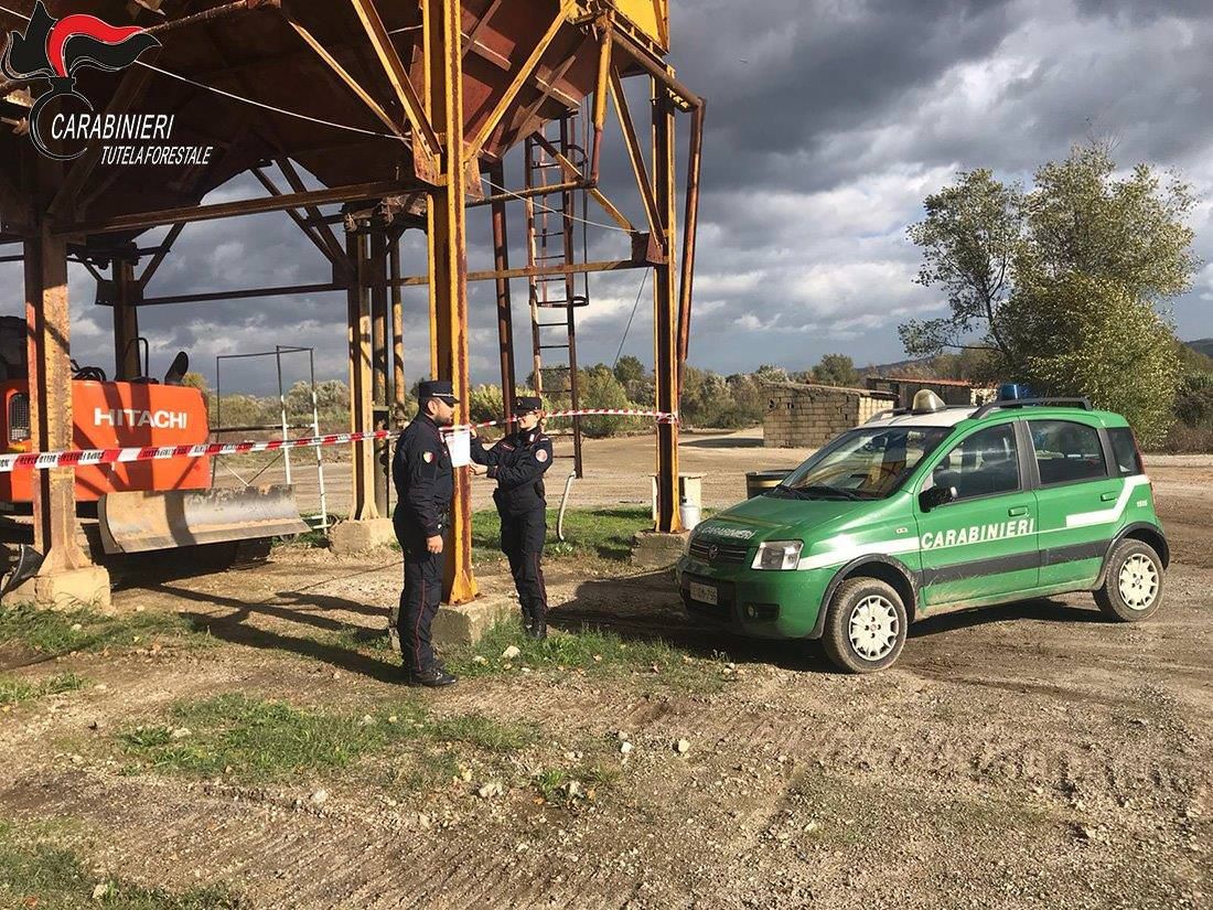 Due impianti di calcestruzzo sequestrati nel Cosentino