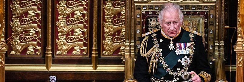 Discorso della corona a Westminster. Il primo senza la regina