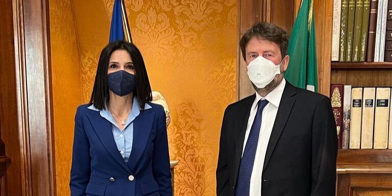 Celebrazione 50° dei Bronzi di Riace, Princi incontra Franceschini