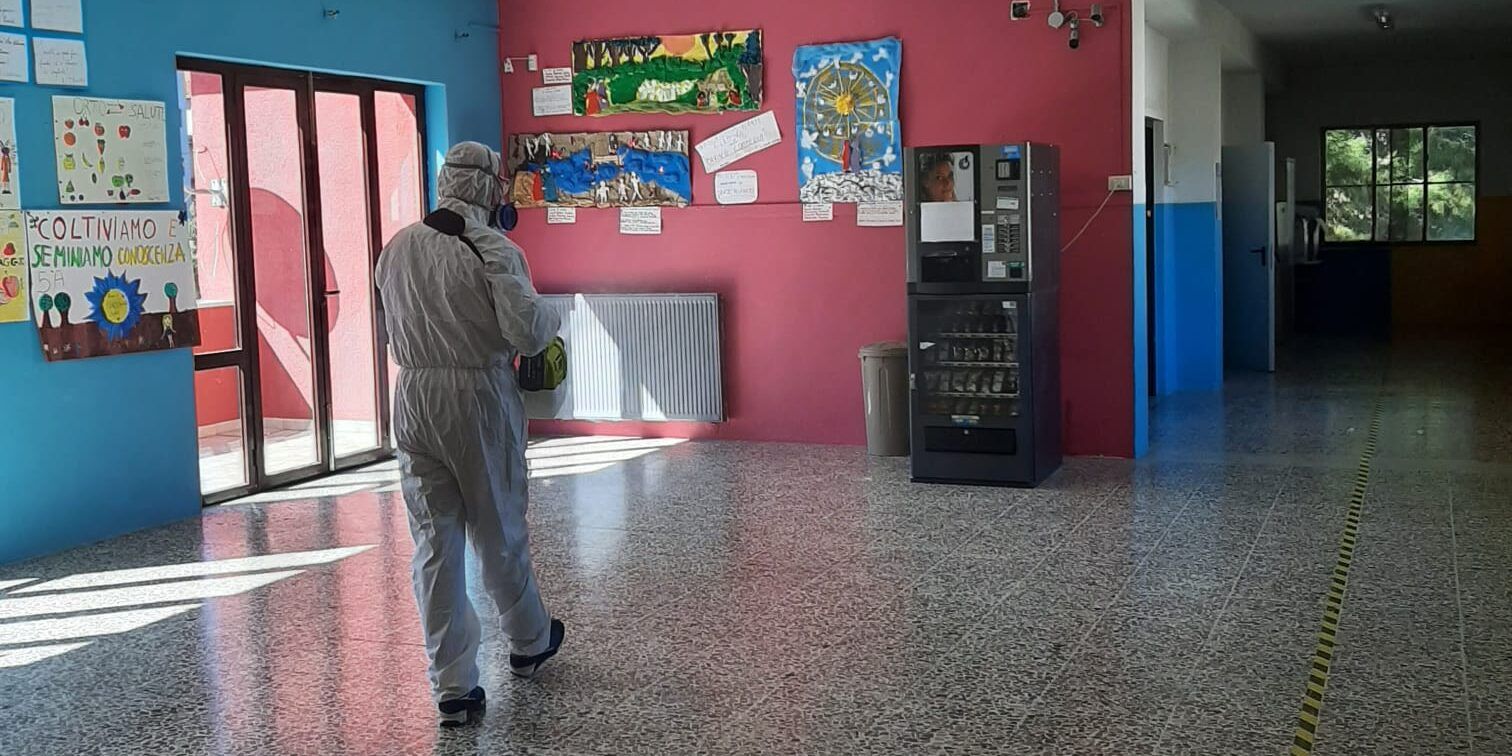 Cariati, sanificate le scuole sedi di seggi elettorali