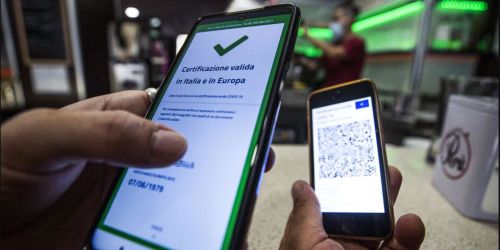 Green pass allungato