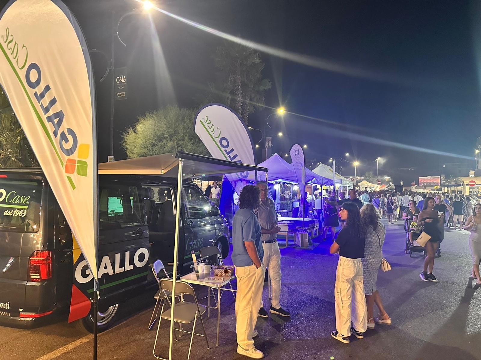 Belvedere, il camper di Gallo Case a “Note di Fuoco”