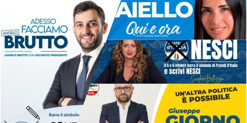 angelo brutto e santini social