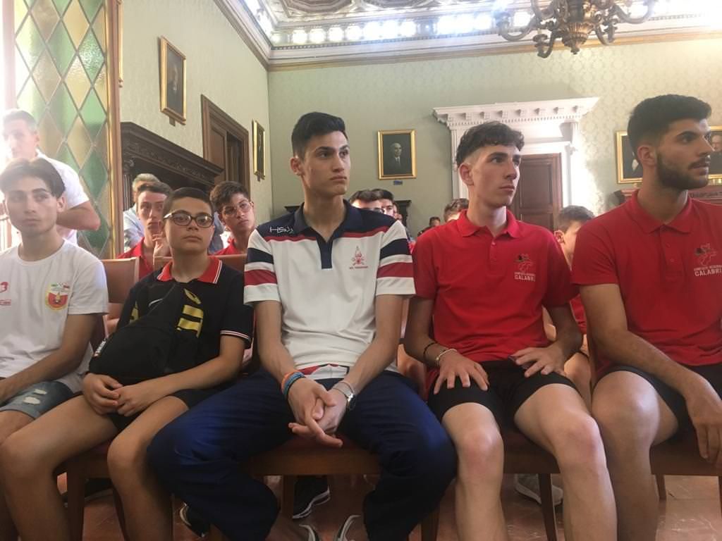 Catanzaro "coccola" il suo campione del mondo Simone Alessio