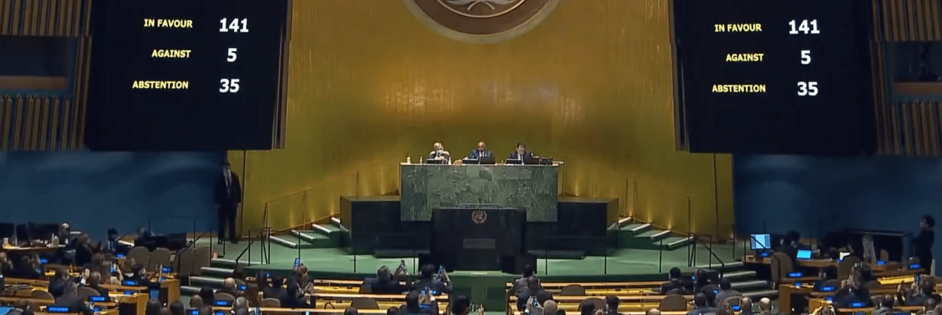 Risoluzione contro la Russia  dell’Onu con 141 voti: Via dall’Ucraina