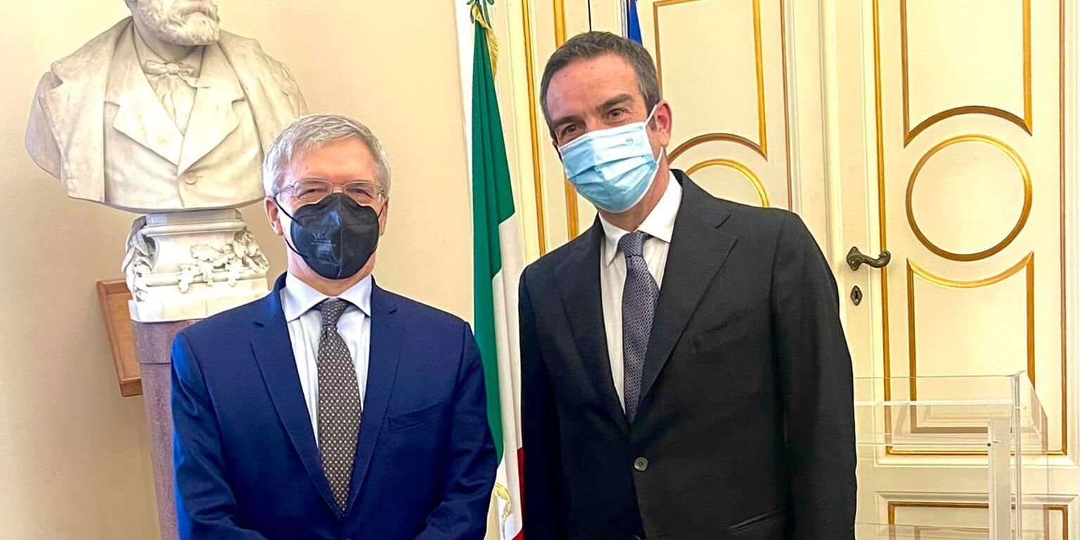 Occhiuto incontra il ministro Franco. «Approfonditi i temi legati alla Calabria»