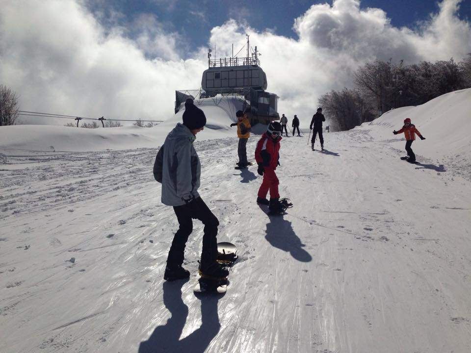 Tanta neve in Calabria. Tutti a sciare