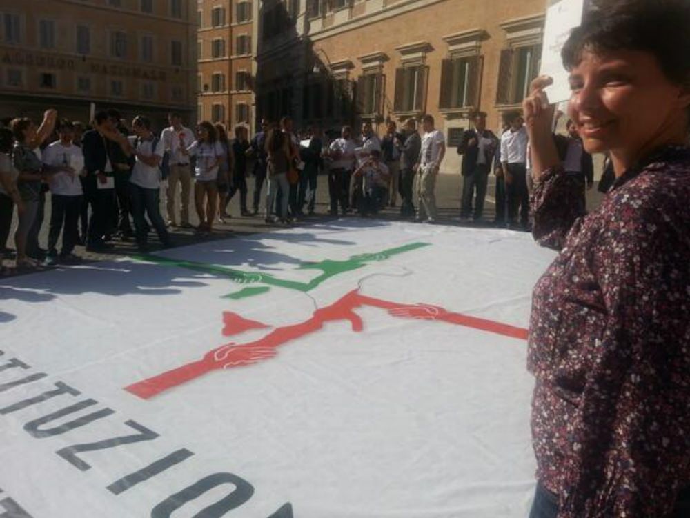 Montecitorio, i grillini scendono dal tetto