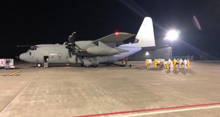 Volo d’emergenza, paziente covid traportato da Vasto a Catanzaro