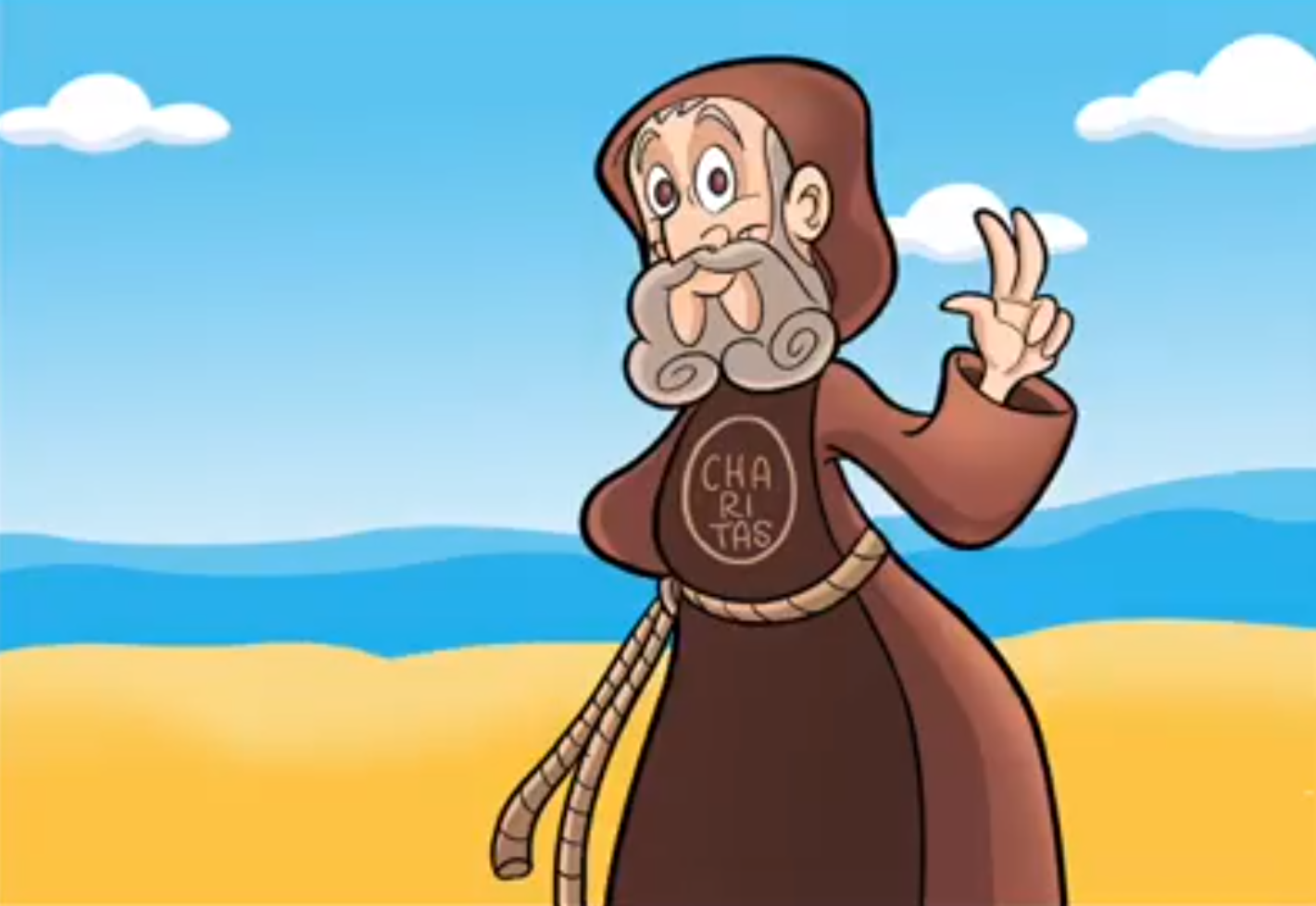 San Francesco di Paola dà un calcio al virus. «Andrà tutto bene. Ci penso io» – VIDEO