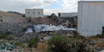 «A Fiasco Baldaia il fuoco riparte, non si può più aspettare. I rifiuti devono essere rimossi subito»