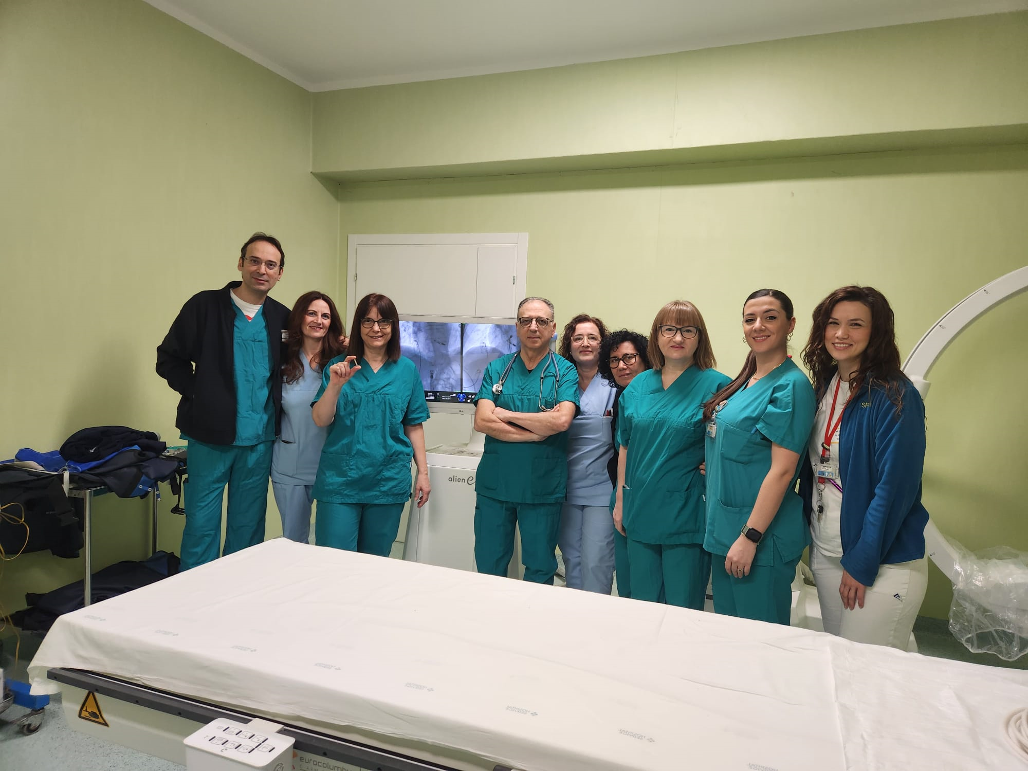 Ospedale di Rossano, eseguito il primo intervento di pacemaker senza fili di ultima generazione