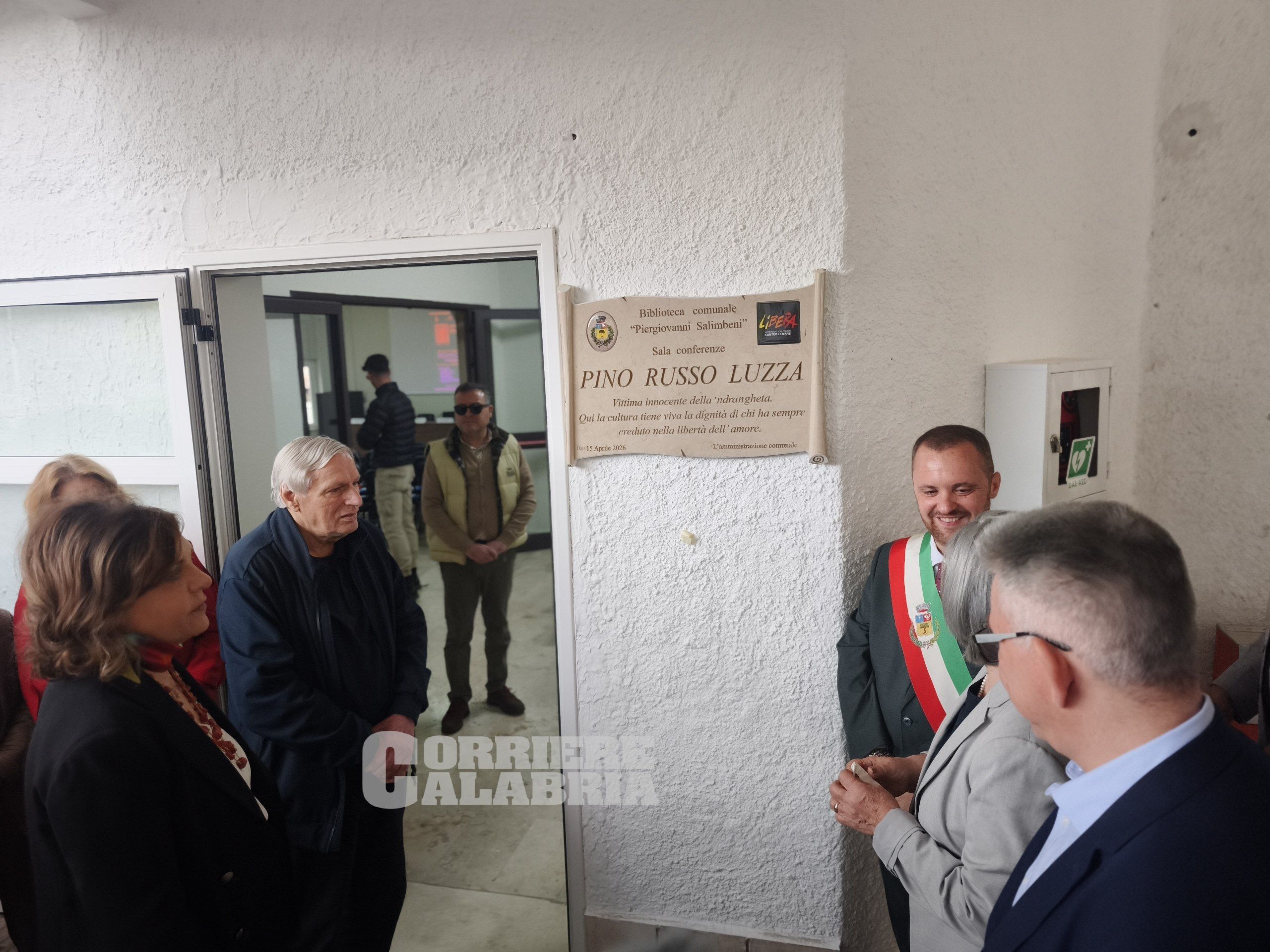 Ucciso dalla ‘ndrangheta, Dasà ricorda Pino Russo. Don Ciotti: «La memoria diventi impegno e responsabilità» – FOTO