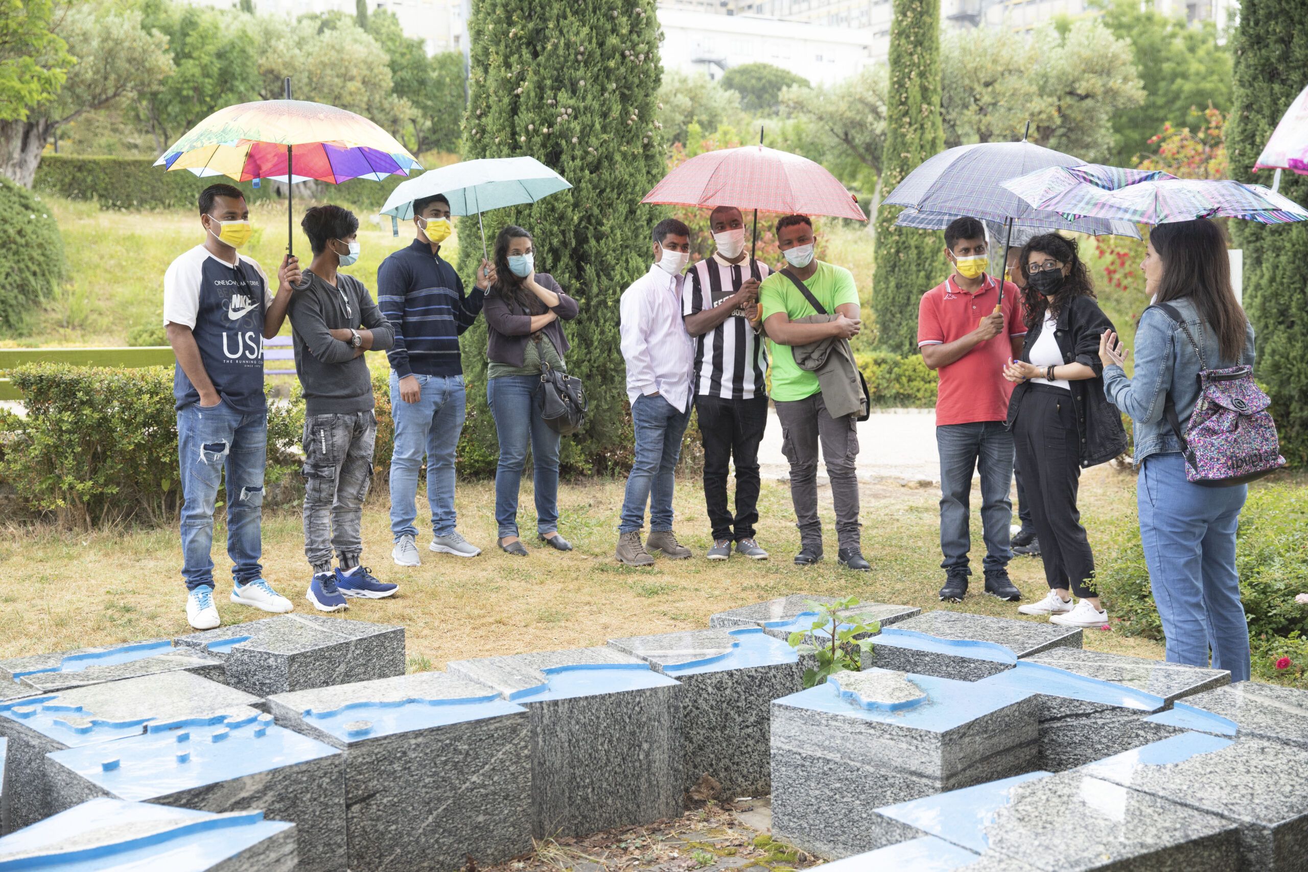 Gli ospiti di “Sai Satriano P. Condò” in visita al Musmi e al Marca Open