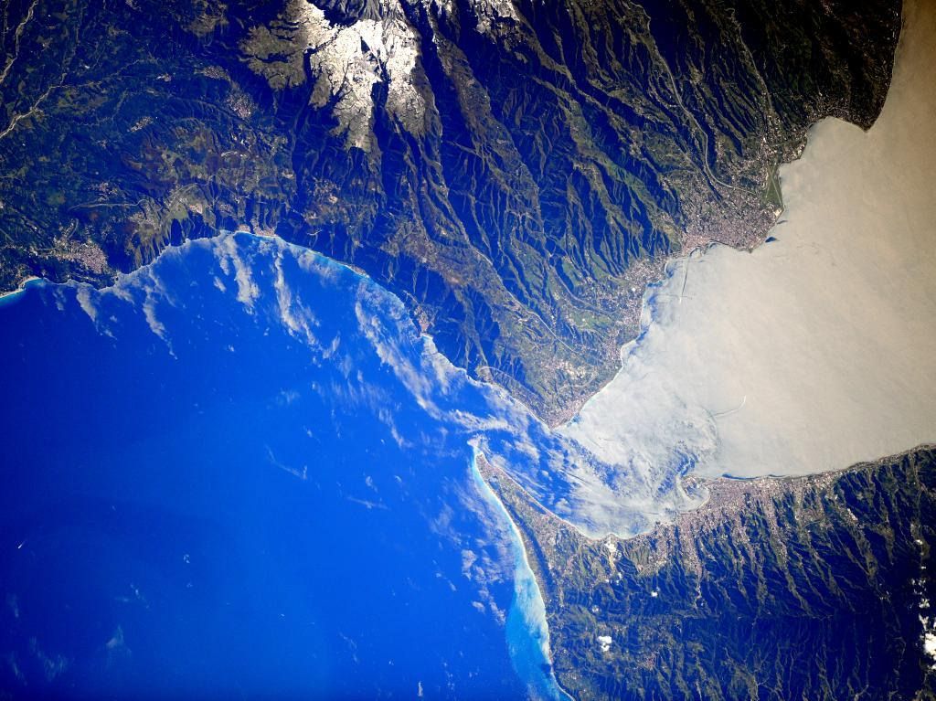 La Calabria in uno "scatto" di Samantha Cristoforetti