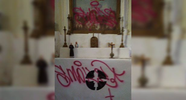 Castrovillari, atto vandalico alla chiesa della Madonna dell'Idria