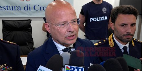 Panvino Questore Crotone