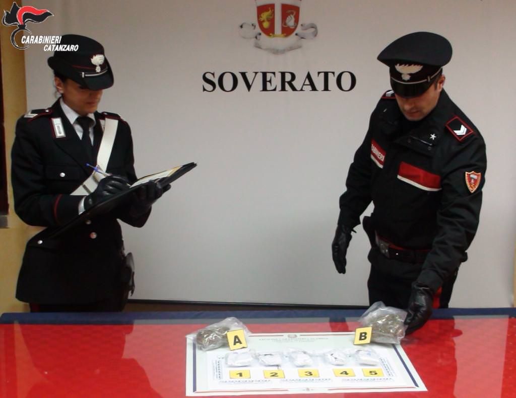 La quarantena non ferma lo spaccio, arrestato 37enne di Soverato