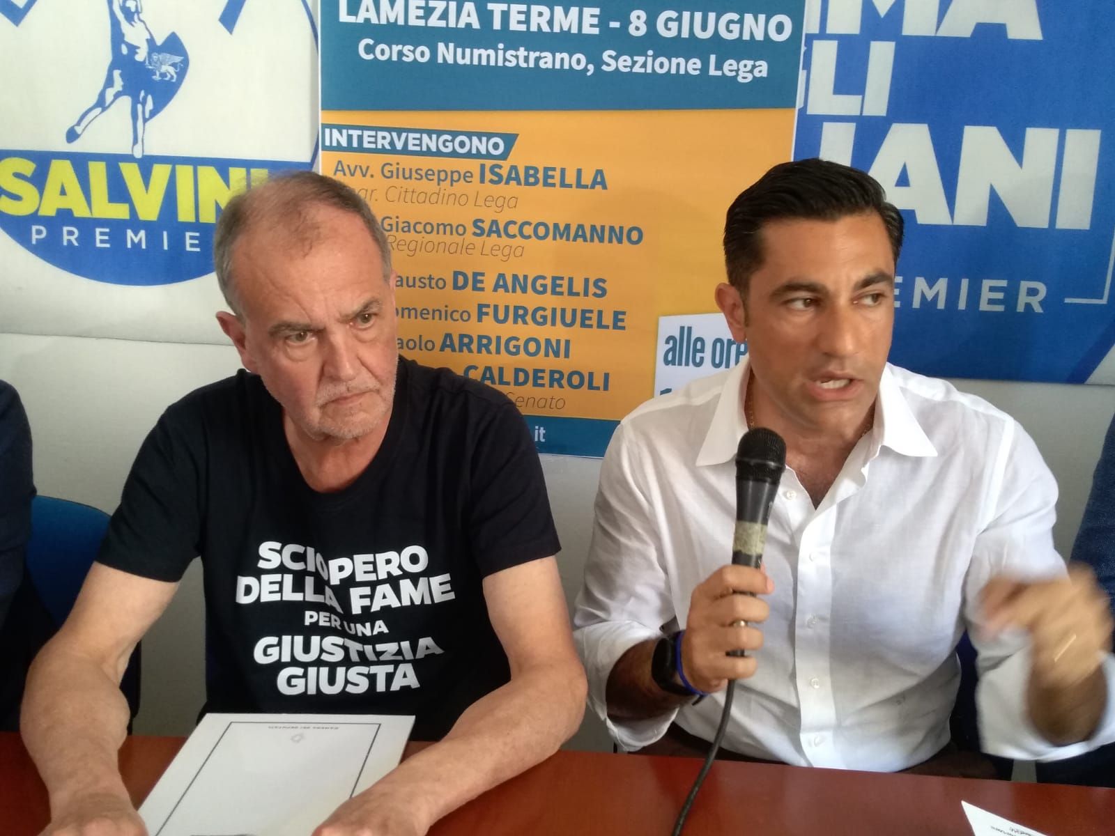 Referendum, l’appello di Calderoli tra riferimenti a Pannella e sciopero della fame