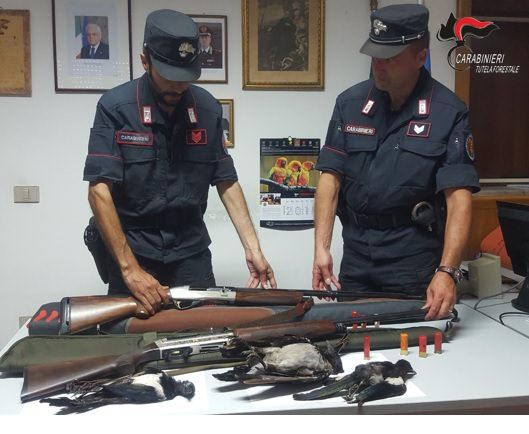 Lamezia, individuati due presunti bracconieri