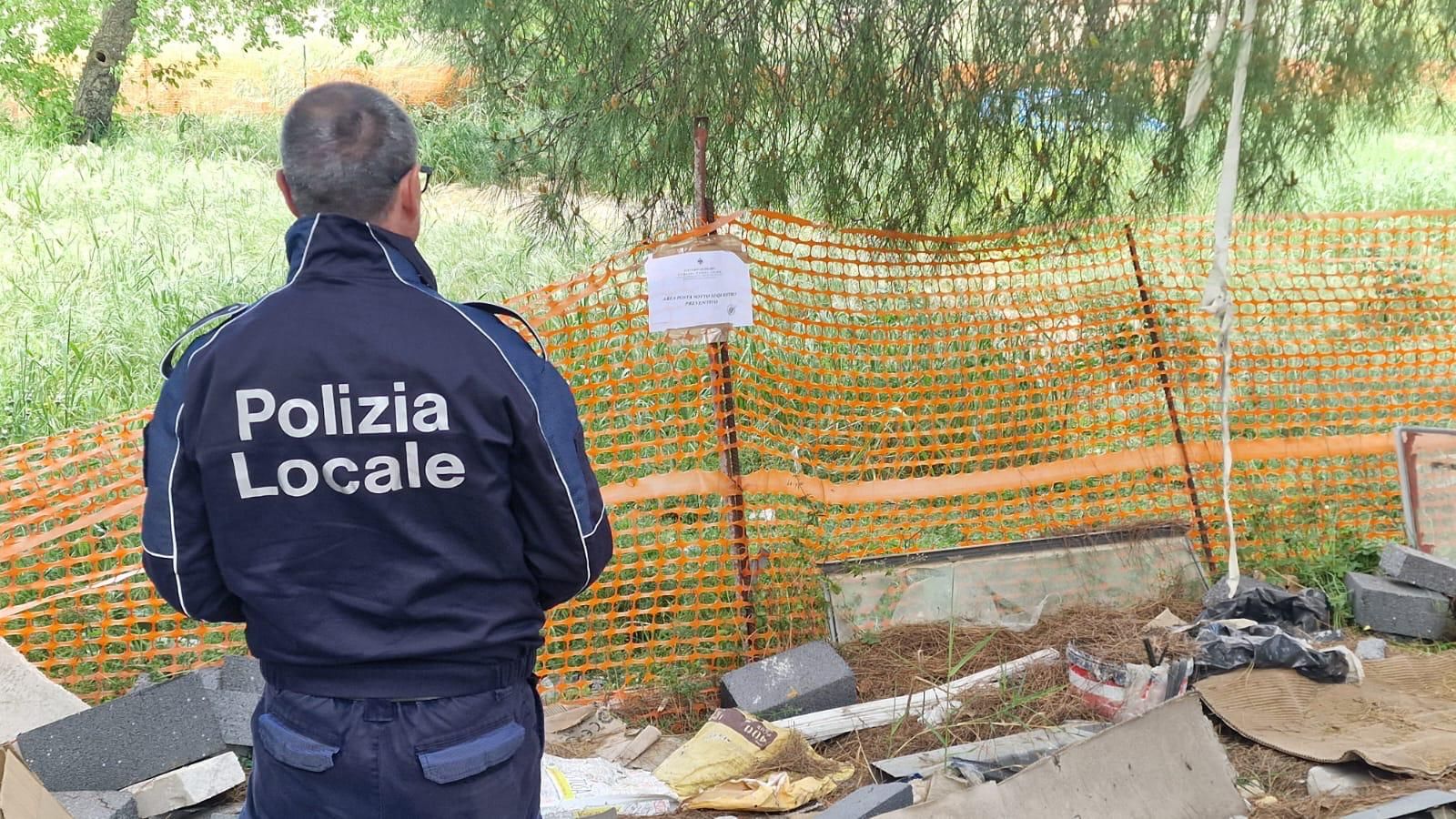 Sequestrata a Catanzaro una discarica abusiva di rifiuti pericolosi