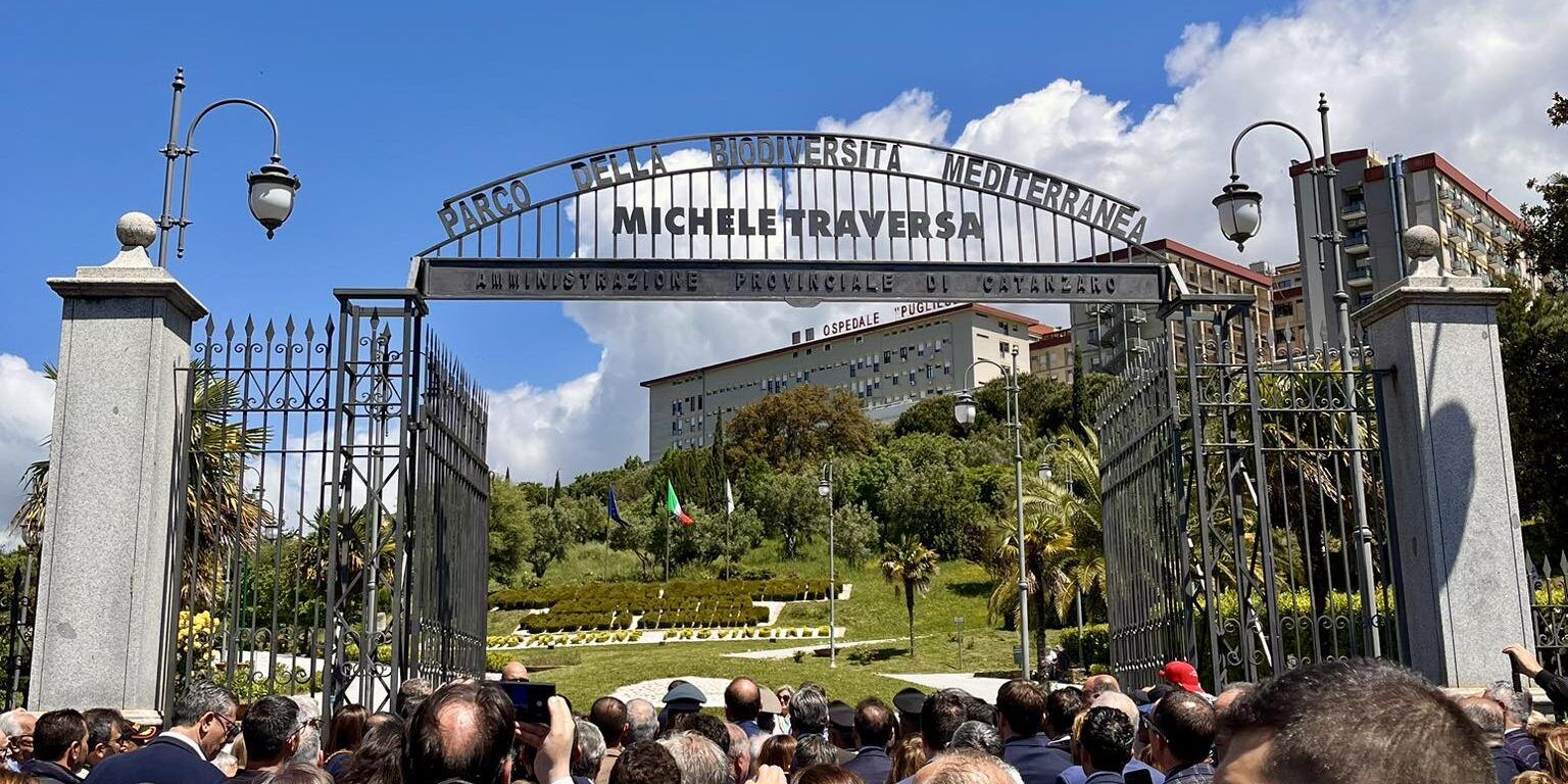 Catanzaro, il nome di Traversa unito per sempre al Parco della Biodiversità