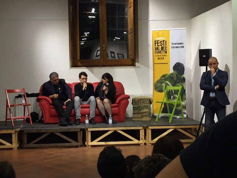 Charlie Hebdo a Cosenza: «La vignetta su Amatrice? L'Italia non ha capito»