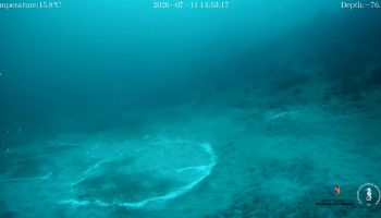 Scoperto un grande cratere sottomarino al largo di Panarea