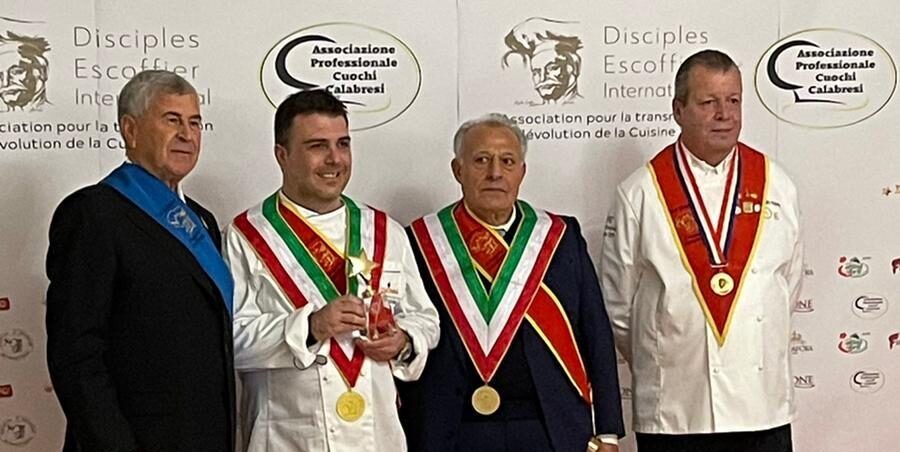 Chef Mancuso premiato con la Stella d’oro alla carriera