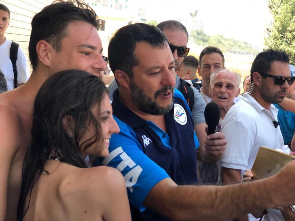 Salvini in tour a Soverato e Isola