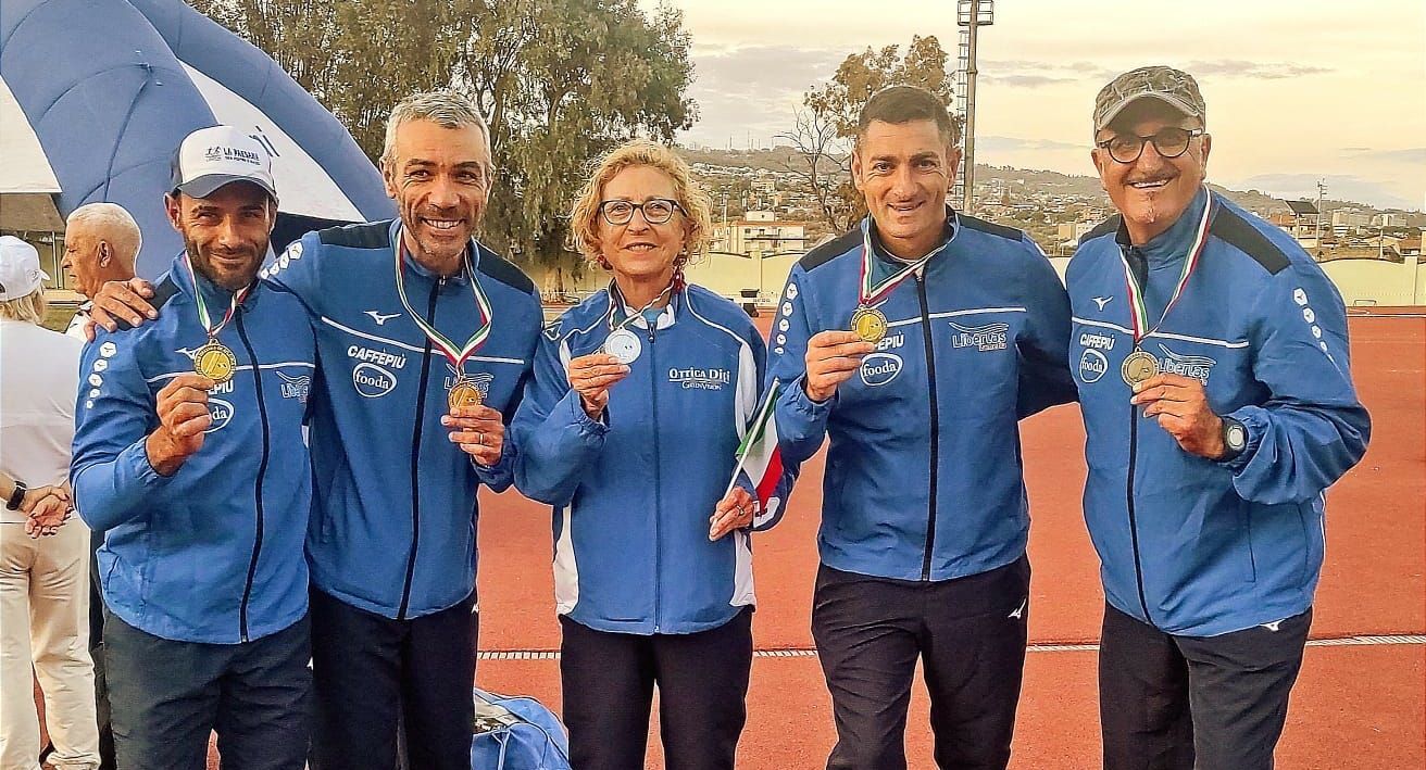 Atletica leggera, ottimi risultati per i calabresi della Libertas al Trofeo delle Regioni di Catania