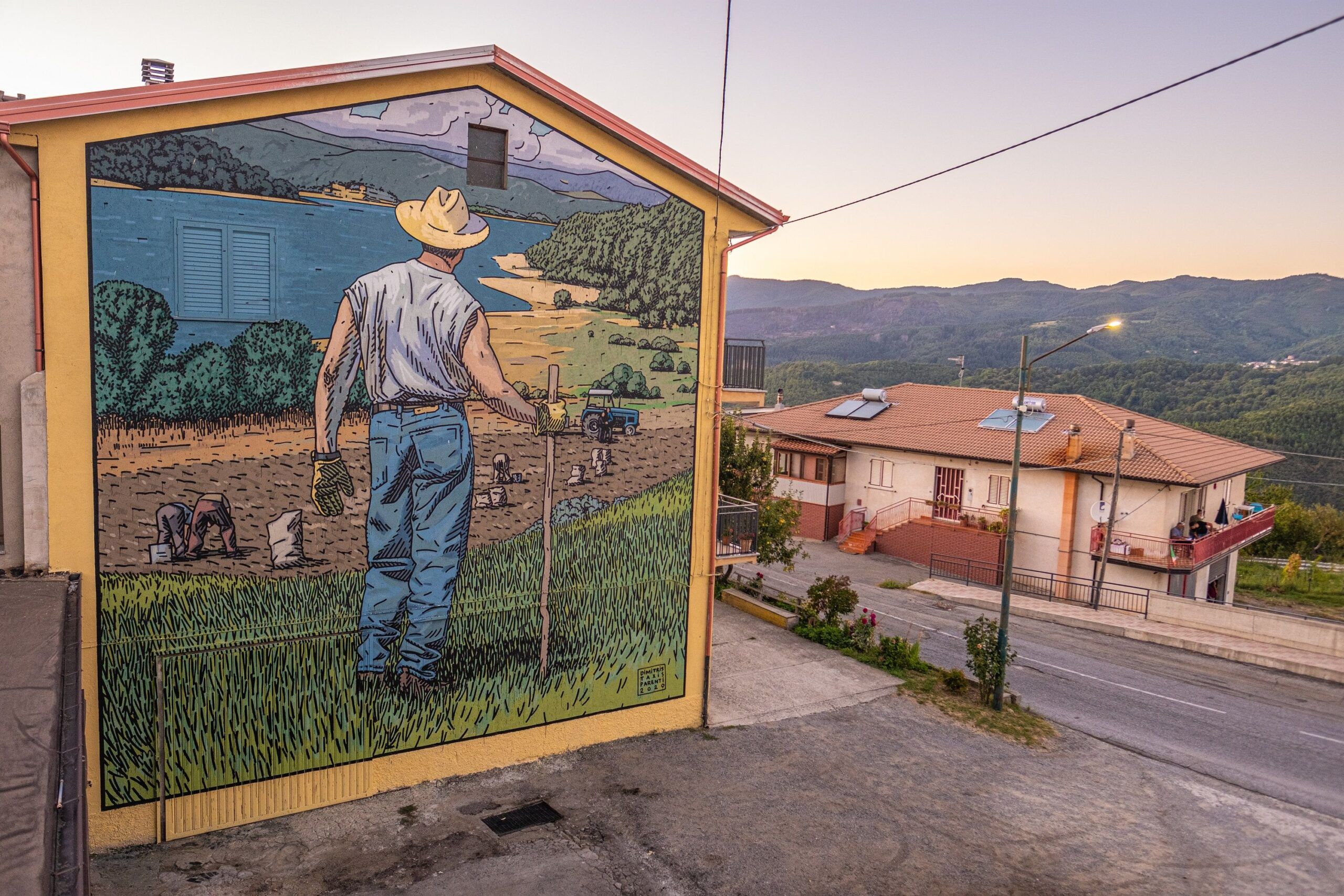 Santa Sofia d’Epiro, la “Gulìa urbana” di street art
