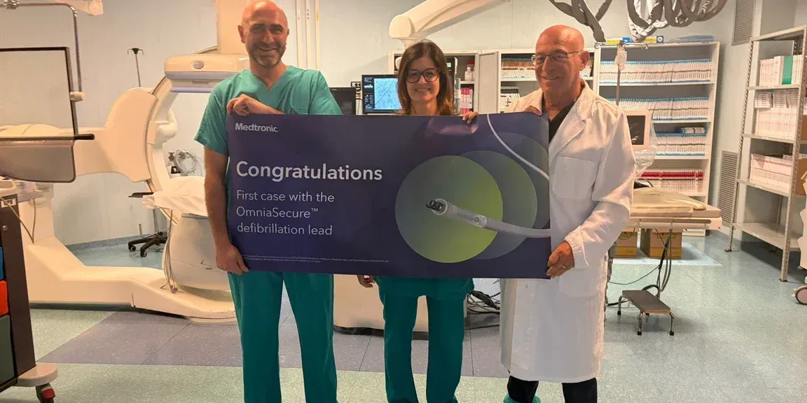 Castrovillari, impiantato il più piccolo elettrocatetere transvenoso da defibrillazione al mondo