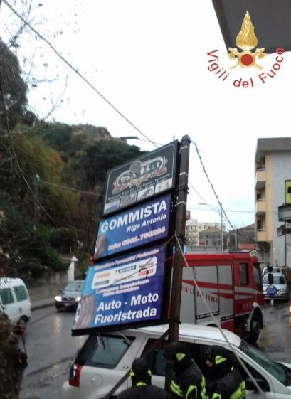 Maltempo, pioggia e vento anche in Calabria