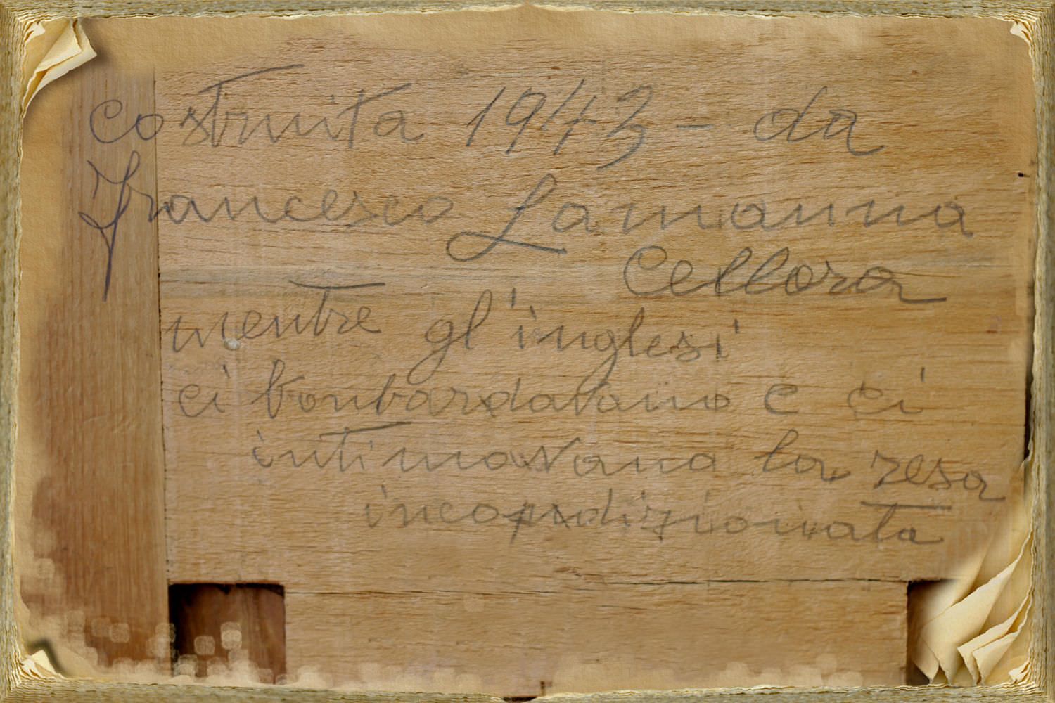 Nella chiesa di Donnici un “testamento” di 75 anni fa – VIDEO