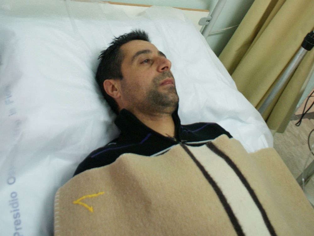 In sciopero della fame da cinque giorni