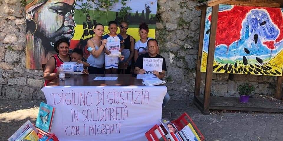 Lucano: «Digiuno contro le politiche migratorie del governo»