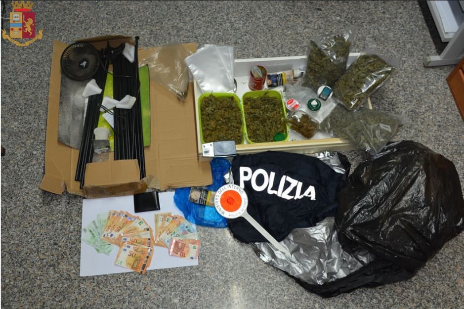 Due chili di droga in casa, arrestato 28enne a Tropea