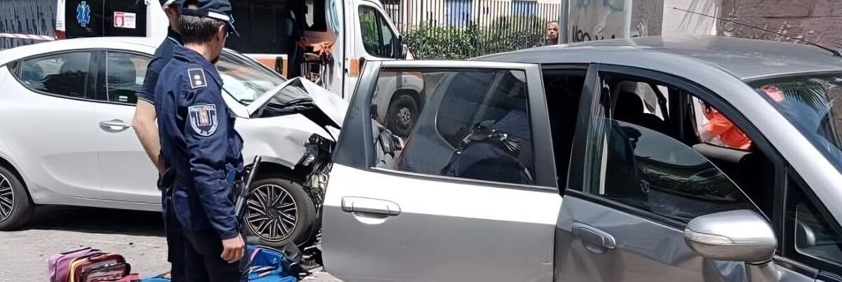 Drammatico impatto nel Pavese, morta bimba sbalzata fuori dall’auto