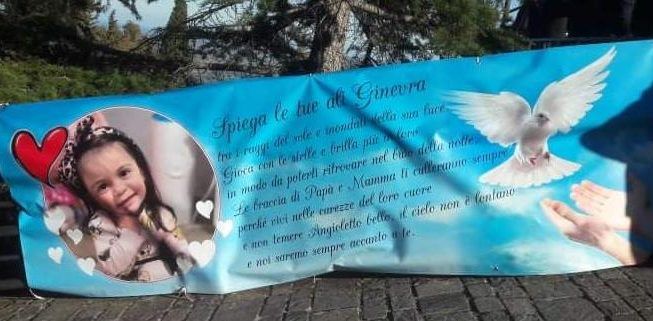Un paese in lutto per la piccola Ginevra, portata via dal Covid