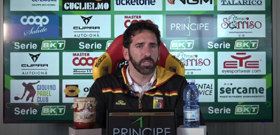 Catanzaro, Caserta non si esalta: «Stiamo facendo bene ma il primo obiettivo è la salvezza»