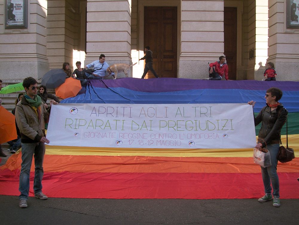 Un arcobaleno anti-discriminazione