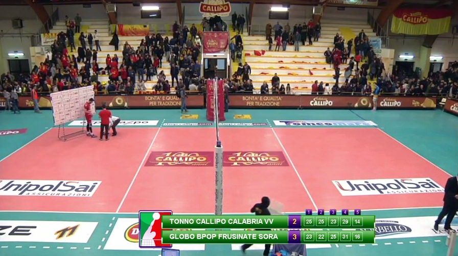 Volley, Tonno Callipo perde in casa contro il Sora