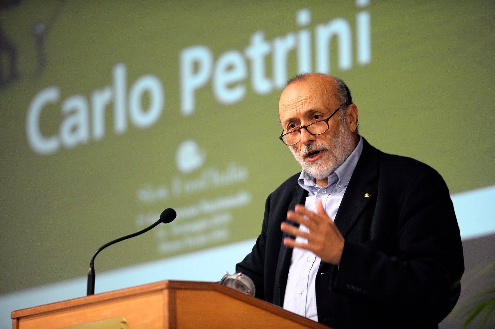 Catanzaro, l’endorsement di Carlo Petrini a Fiorita
